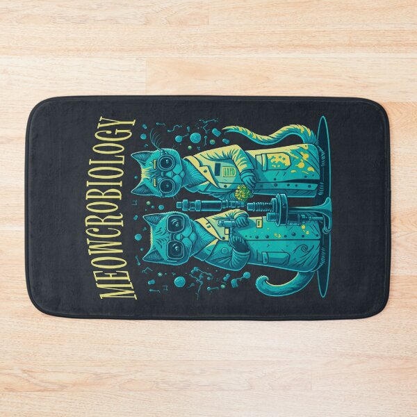Item preview, Meowcrobiology Cat Meow Microbiology Science Bacteriology designed and sold by GrandeDuc.