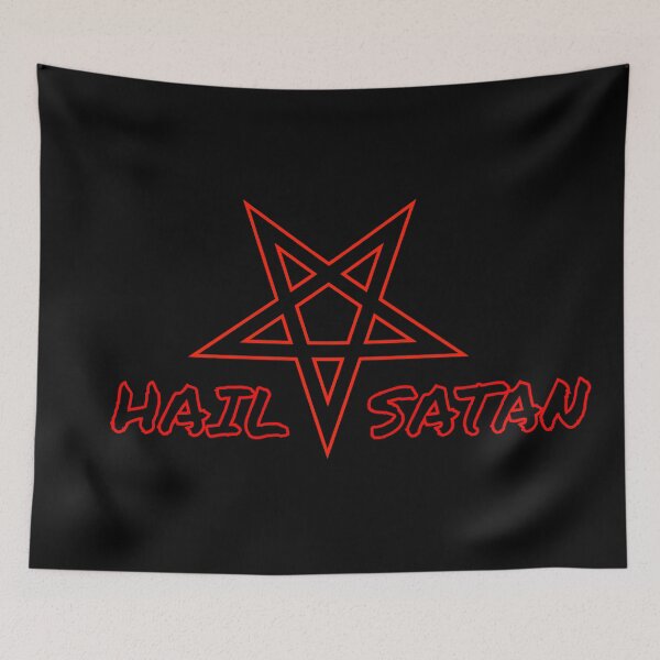 Item preview, HAIL SATAN designed and sold by Chaos Bicarbonate.