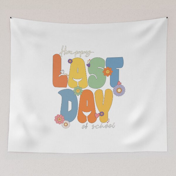 Item preview, Happy last day of school teacher preschool grade groovy year designed and sold by lacasanostra.