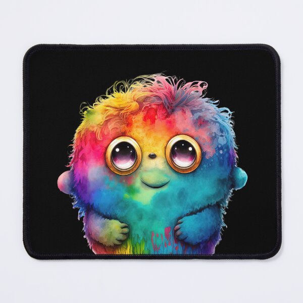 Item preview, Cute and Funny Baby Monster, Little Rainbow Monster designed and sold by MoonFoxDesign.