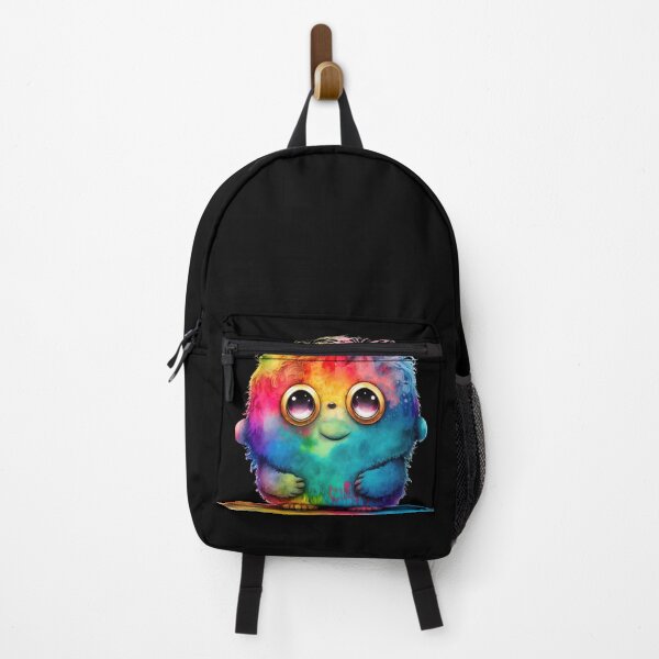 Item preview, Cute and Funny Baby Monster, Little Rainbow Monster designed and sold by MoonFoxDesign.