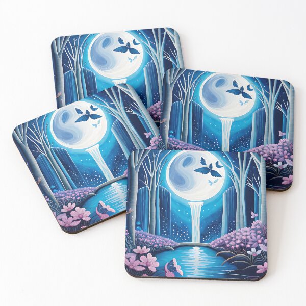 Item preview, AI Generated - Peaceful Butterfly Forest designed and sold by Kaiko-Roku.