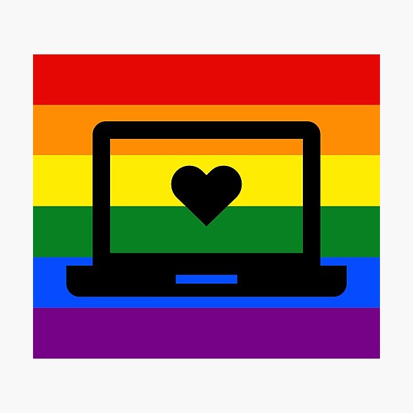 Item preview, Computer Gamer Pride Flag designed and sold by MxA19.