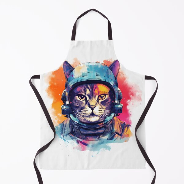 Item preview, Bold colour Spacecat designed and sold by Nosy is Everything.
