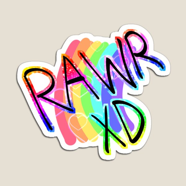 Aperçu de l'œuvre Rawr XD créée et vendue par LividPuppy.