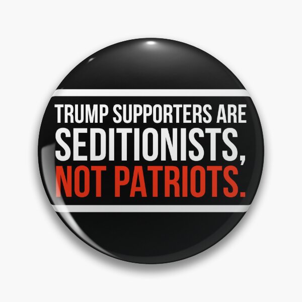 Item preview, Trump Supporters are Seditionists, Not Patriots designed and sold by MxA19.
