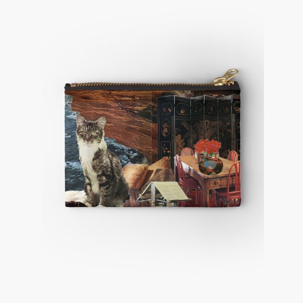 Item preview, Capricorn StarCat - Zodiac Astrology Collage designed and sold by Tracy Jager.