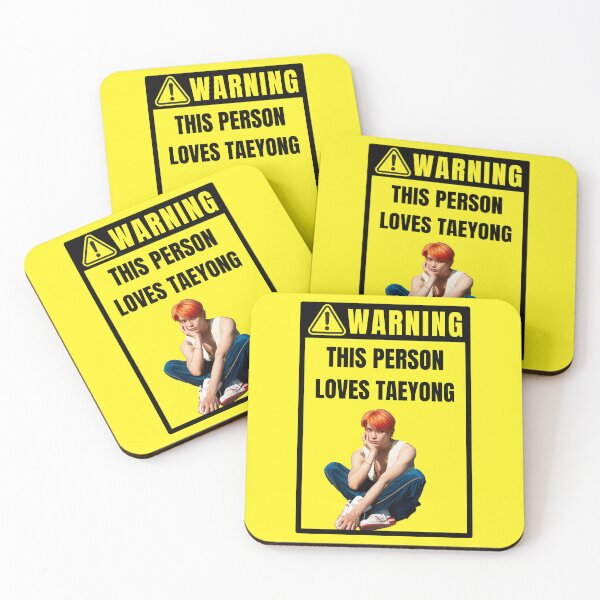 Item preview, nct 127 warning sign: taeyong (ay-yo era) (gender neutral) designed and sold by loonaluvdesigns.