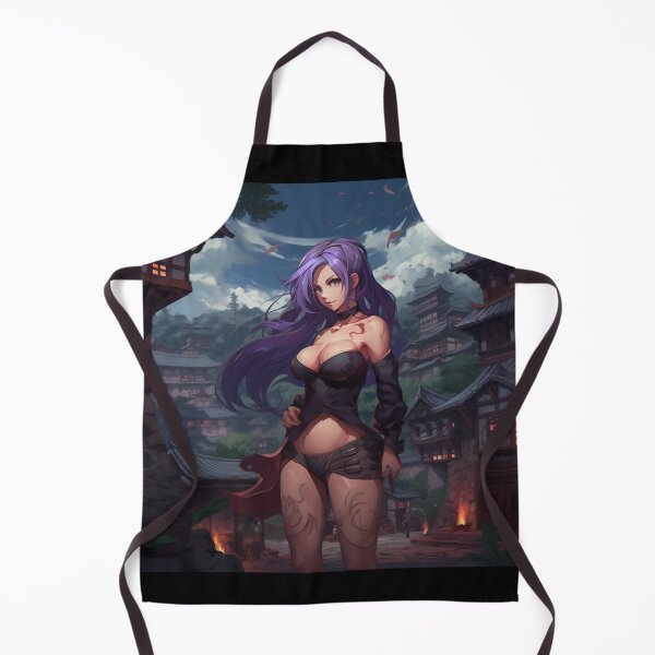 Item preview, Warrior Spirit: Purple-Haired Kunoichi in Anime Style designed and sold by E-PrintStore.
