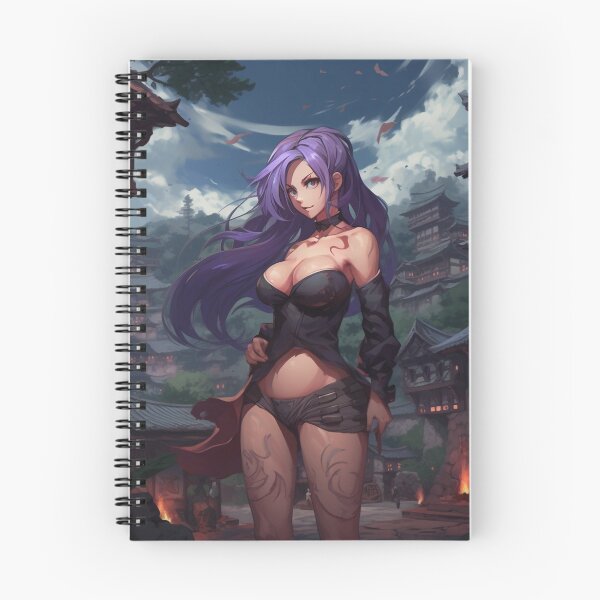Item preview, Warrior Spirit: Purple-Haired Kunoichi in Anime Style designed and sold by E-PrintStore.