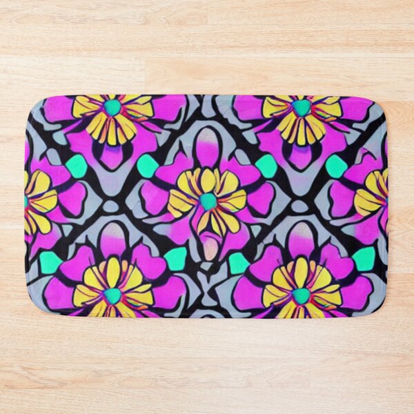Item preview, Abstract Pink Exotic Floral designed and sold by calibrit.