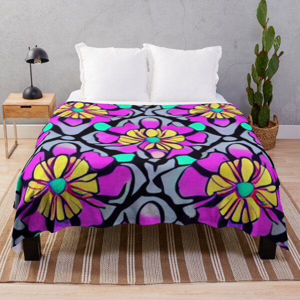 Item preview, Abstract Pink Exotic Floral designed and sold by calibrit.
