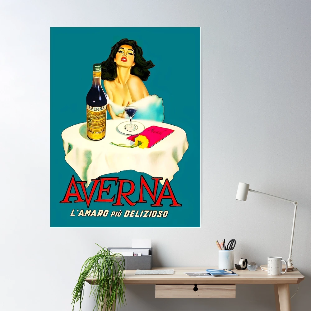 Amaro Montenegro Vintage Food&drink Poster Poster Paper or Canvas Print /  Gift Idea / Wall Decor -  Norway