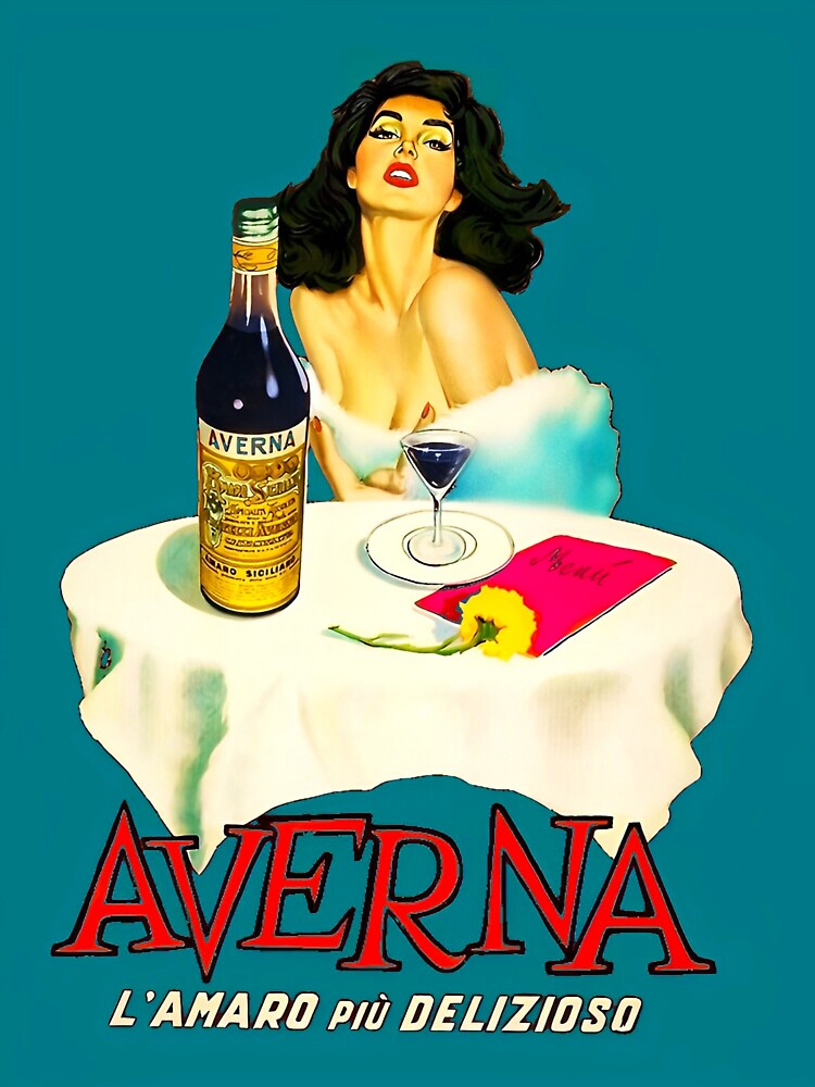 Пару постеров старой рекламы алкоголя. Ликер Averna Amaro История,Алкоголь,Ликеры,Реклама