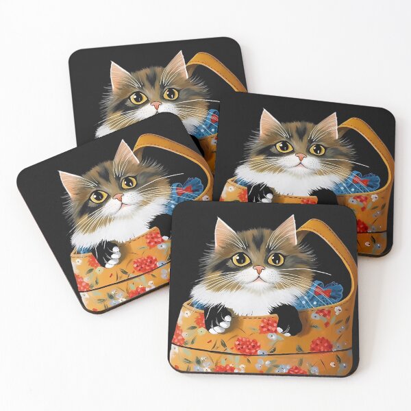 Item preview, Cat In A Cat Bed designed and sold by MTJ-Mushrooms.