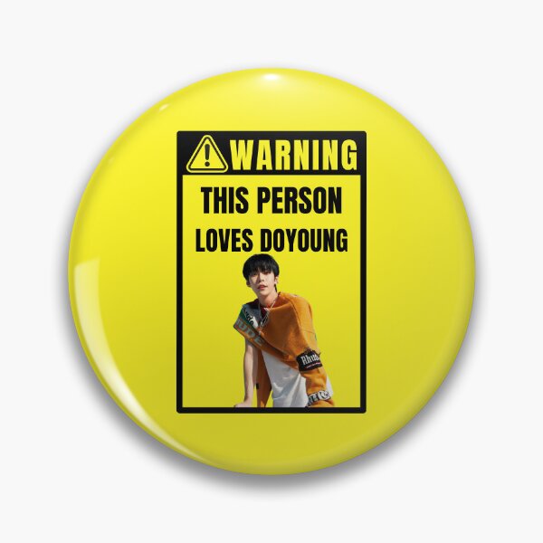 Item preview, nct 127 warning sign: doyoung (ay-yo era) (gender neutral) designed and sold by loonaluvdesigns.