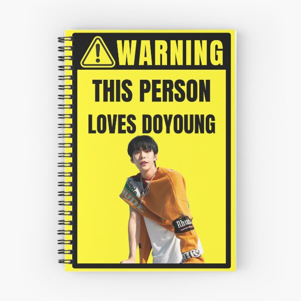 Item preview, nct 127 warning sign: doyoung (ay-yo era) (gender neutral) designed and sold by loonaluvdesigns.