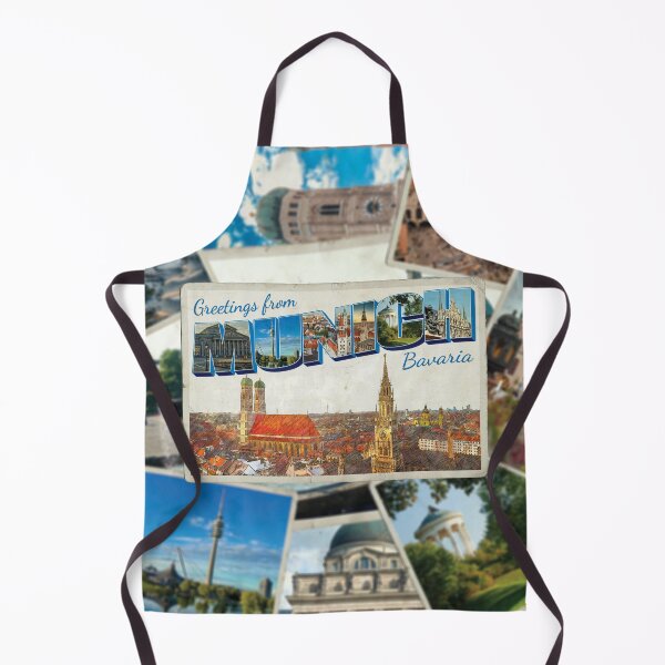 Item preview, Greetings from Munich in Bavaria Vintage style retro souvenir designed and sold by DeveloperProp0.