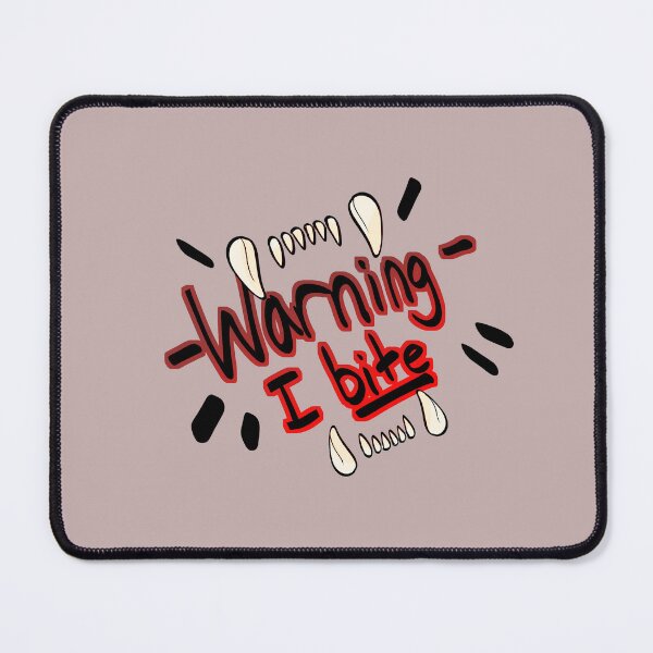 Item preview, Warning: I bite designed and sold by LividPuppy.