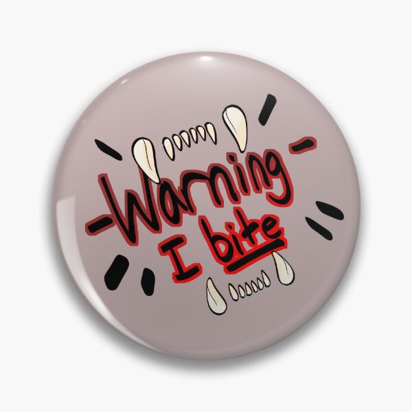 Item preview, Warning: I bite designed and sold by LividPuppy.