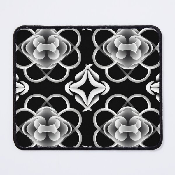 Item preview, Black and white Art Deco style pattern designed and sold by Starliteflower.