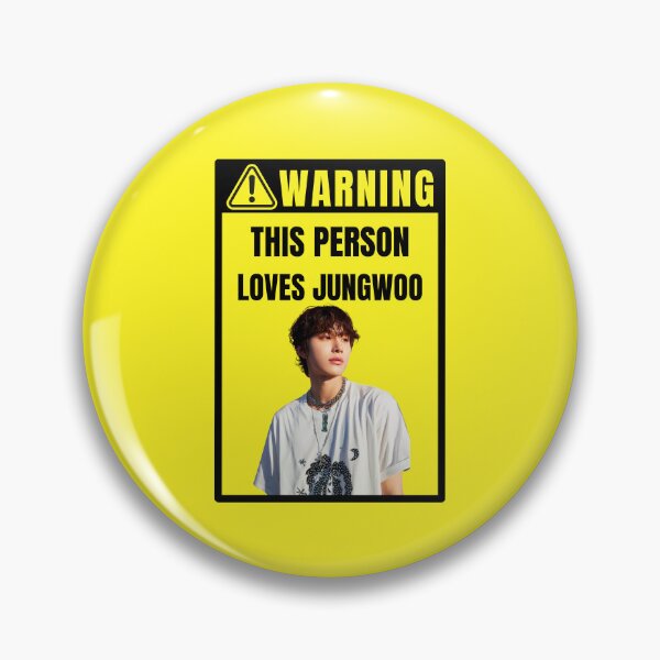 Item preview, nct 127 warning sign: jungwoo (ay-yo era) (gender neutral) designed and sold by loonaluvdesigns.