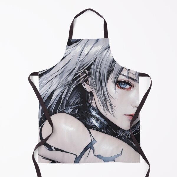 Item preview, "Red-Eyed Cyber Girl" designed and sold by TheZIg.