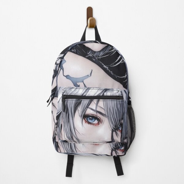 Item preview, "Red-Eyed Cyber Girl" designed and sold by TheZIg.