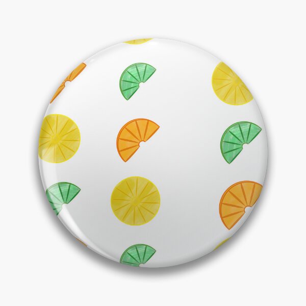 Item preview, Citrus fruits: a Patterned Spirograph Collage designed and sold by RachelEDesigns.