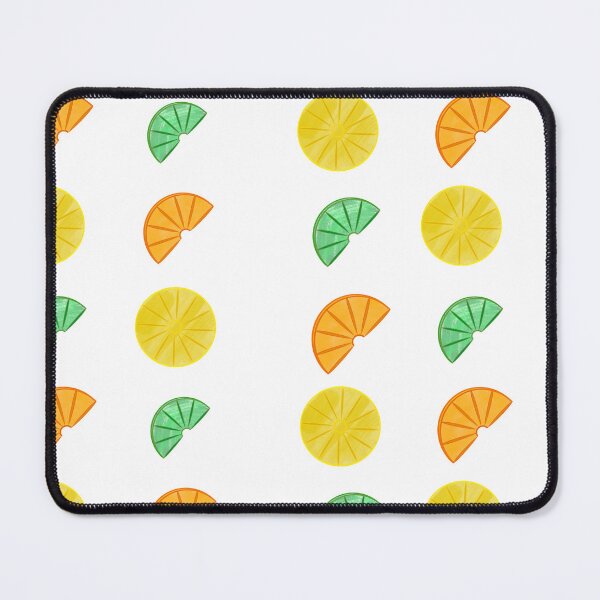 Item preview, Citrus fruits: a Patterned Spirograph Collage designed and sold by RachelEDesigns.