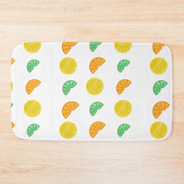 Item preview, Citrus fruits: a Patterned Spirograph Collage designed and sold by RachelEDesigns.
