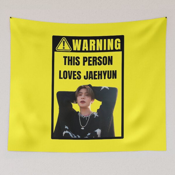 Item preview, nct 127 warning sign: jaehyun (ay-yo era) (gender neutral) designed and sold by loonaluvdesigns.