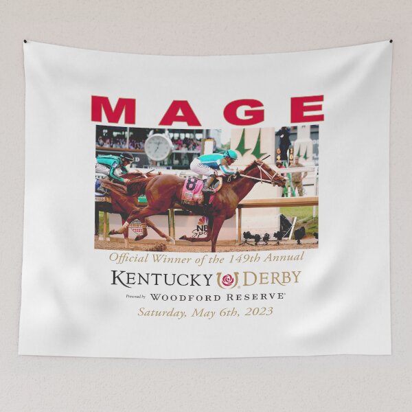 Item preview, Mage - 2023 Kentucky Derby Winner - Classic Horseracing designed and sold by TrillheadsStore.
