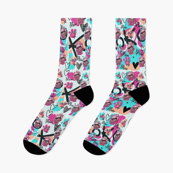 Item preview, Pattern of koko the half-cat girl. artoonize designed and sold by Artoonizate.