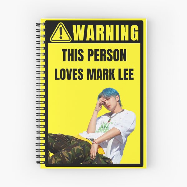 Item preview, nct 127 warning sign: mark lee (ay-yo era) (gender neutral) designed and sold by loonaluvdesigns.