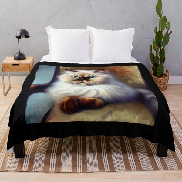 Item preview, Colorpoint Persian Cat  designed and sold by CrankyOldDude.