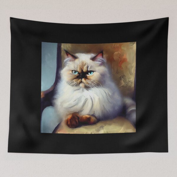Item preview, Colorpoint Persian Cat  designed and sold by CrankyOldDude.
