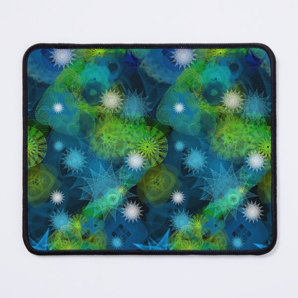 Item preview, Aurora Borealis: a Patterned Spirograph Collage designed and sold by RachelEDesigns.