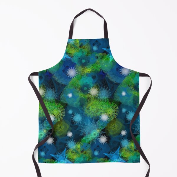 Item preview, Aurora Borealis: a Patterned Spirograph Collage designed and sold by RachelEDesigns.