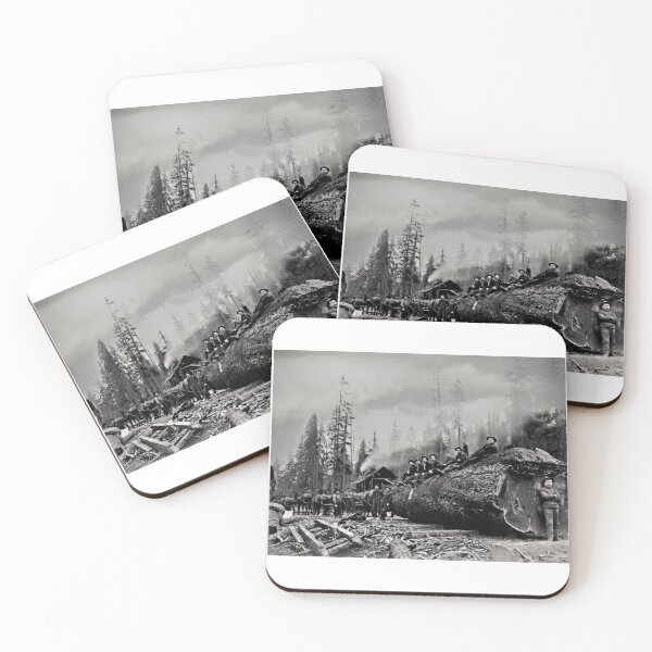 Item preview, Logging Spruce in Cascade Mountains - Washington State 1905 designed and sold by Daniel Hagerman.