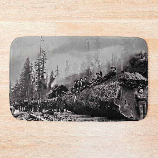 Item preview, Logging Spruce in Cascade Mountains - Washington State 1905 designed and sold by Daniel Hagerman.