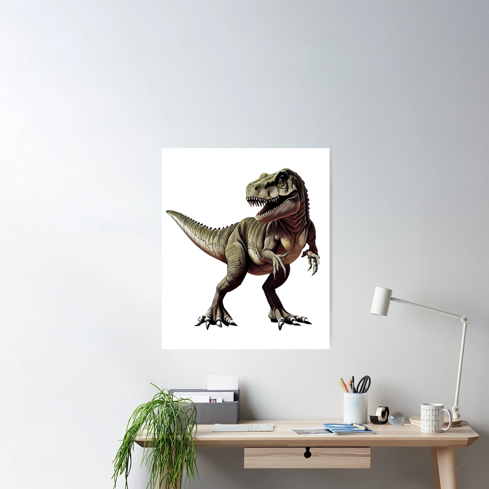 T-Rex Dinosaur Poster for Sale by Melissify