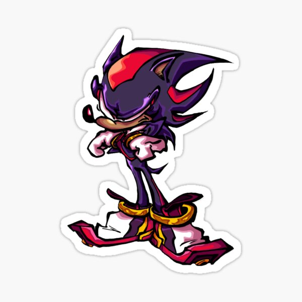 Shadow the hedgehog sticker Sticker