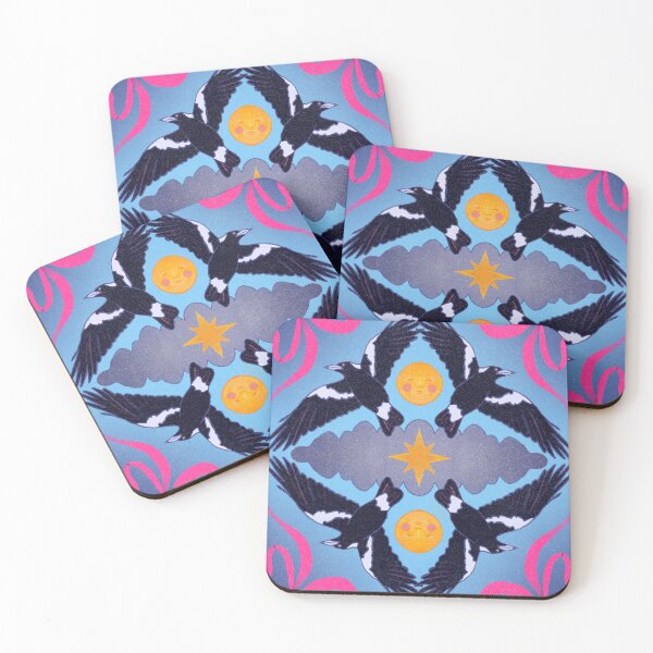 Item preview, Magpie Flight  designed and sold by Trinketstudio.