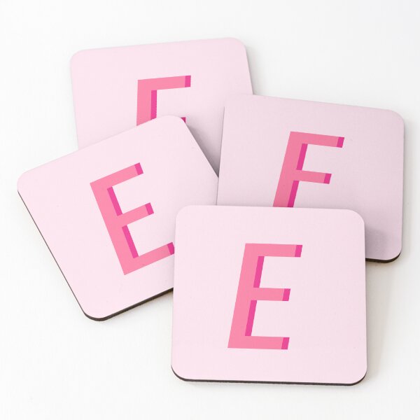 Artikelvorschau, E Rosa Monogramm entworfen und verkauft von mbstickerco20.