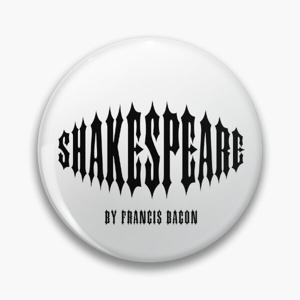Item preview, SHAKESPEARE. BY FRANCIS BACON. BLACK. designed and sold by 5hertz.