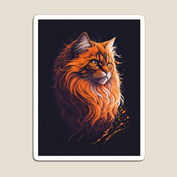 Artikelvorschau, Schurke orangefarbene Katze entworfen und verkauft von Roporetis.