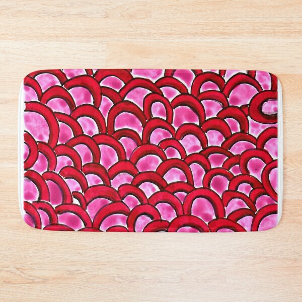 Item preview, Pattern red lentils, watercolor, fine art designed and sold by janianna.