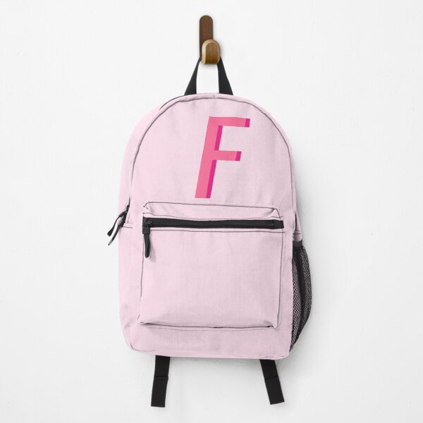 Item preview, F Pink Monogram designed and sold by mbstickerco20.