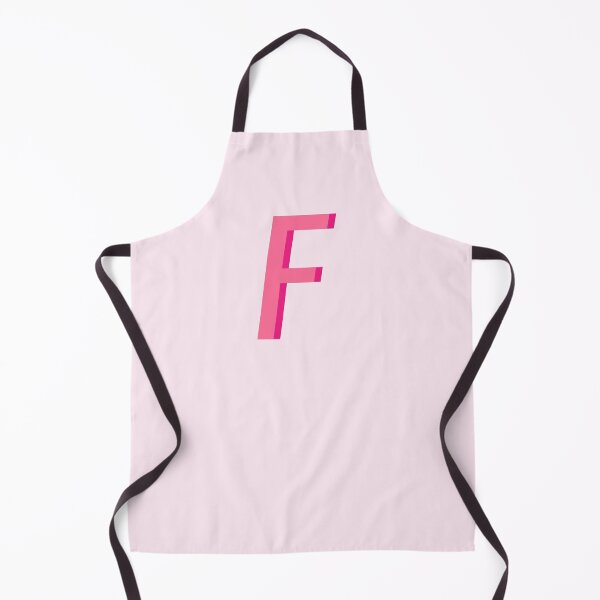 Item preview, F Pink Monogram designed and sold by mbstickerco20.